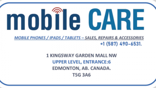 mobile phone repair shop edmonton Mobile Care Kingsway Mall: Professional Phone Repair store