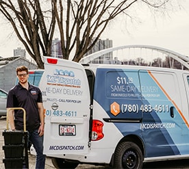 Same-day courier services