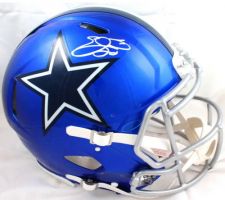 Coming Soon: Emmitt Smith Dallas Cowboys Autographed Flash Full-Size Replica Helmet